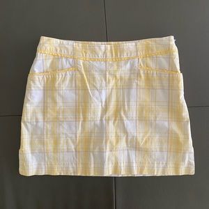 Izod Yellow Skort